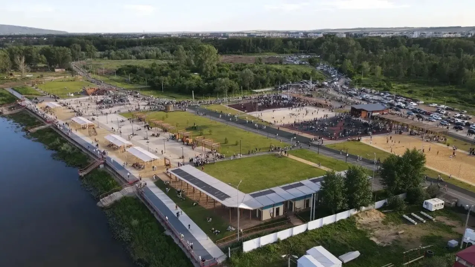 Набережную в Башкирии признали лучшим спортивным парком страны