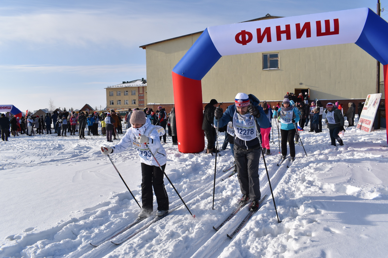 В Давлеканово состоялась ежегодная спортивная акция «Лыжня России-2023»
