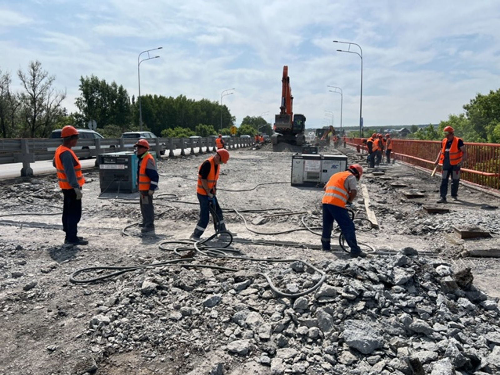 В Башкирии продолжаются работы по поддержанию нормативного состояния трасс