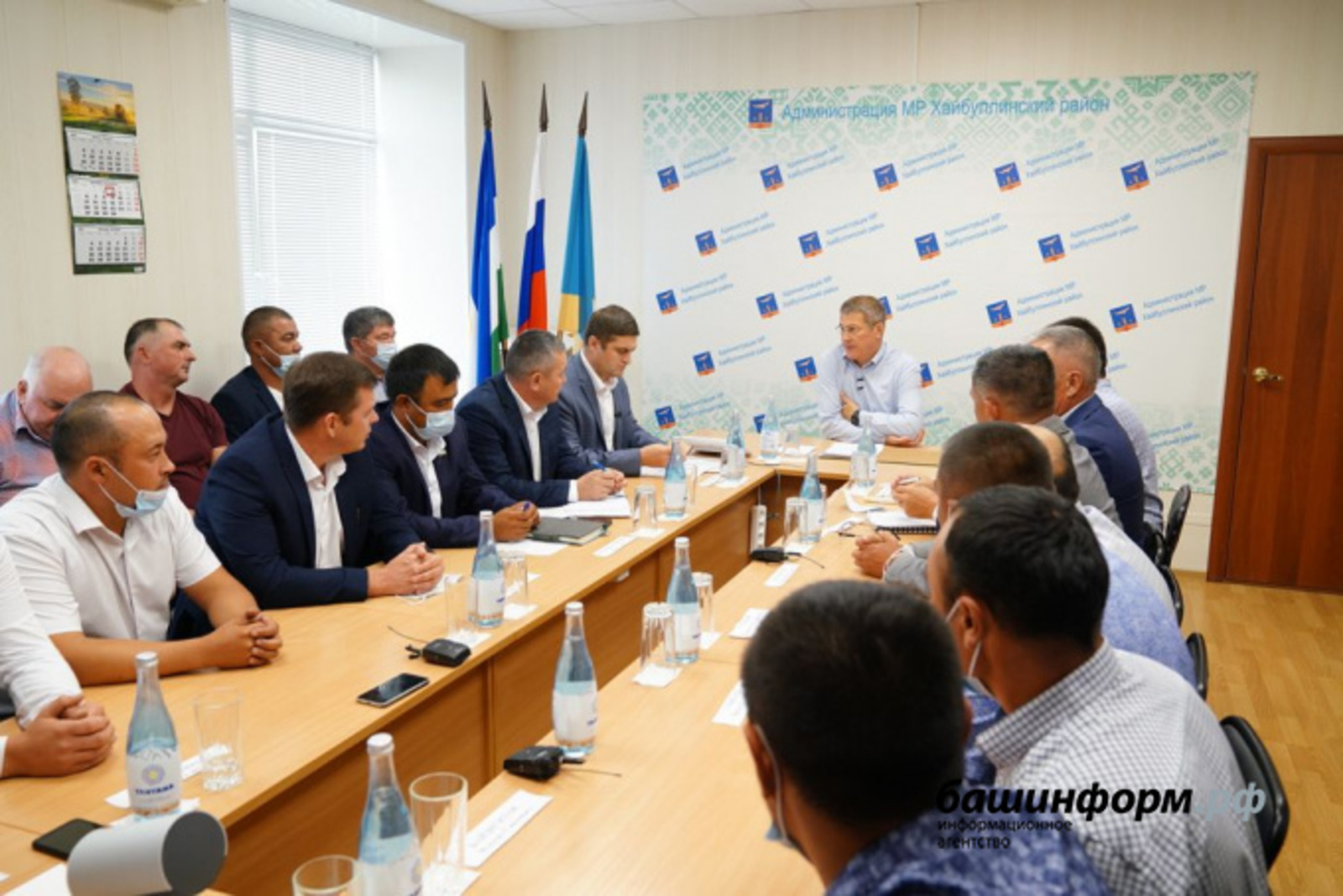 Радий Хабиров принял участие в совещании по ликвидации  последствий засухи в республике