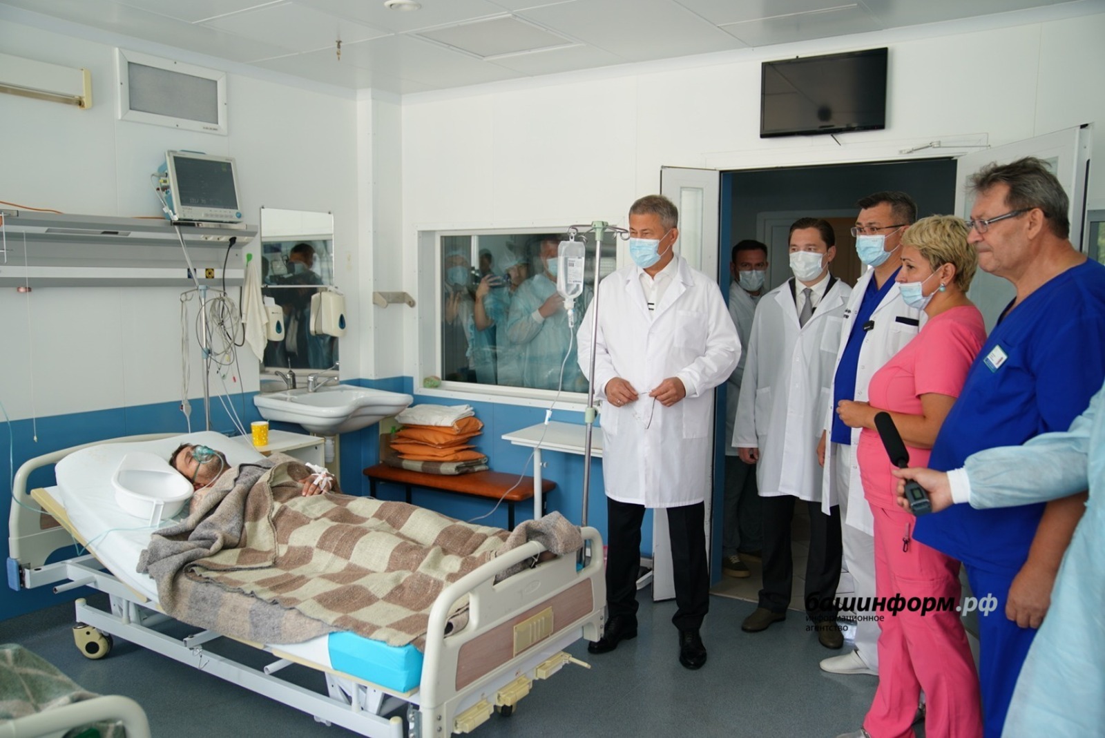 В Башкирии после взрыва в реанимацию попали девять человек