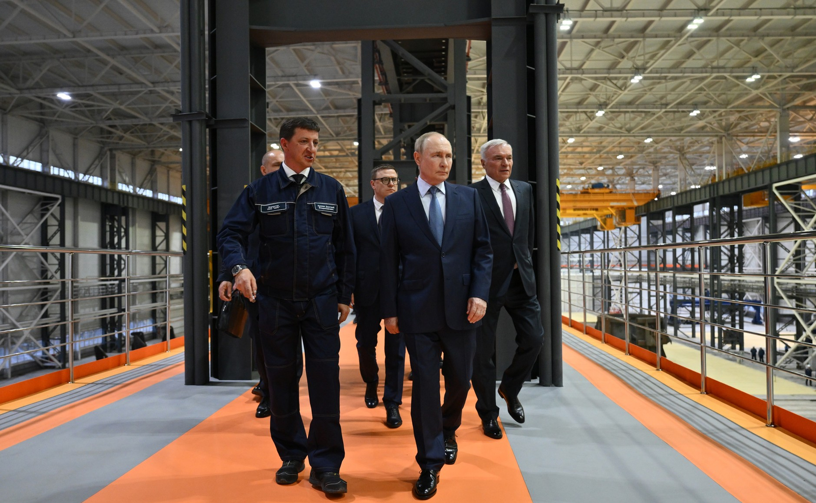 Посещение Магнитогорского металлургического комбината