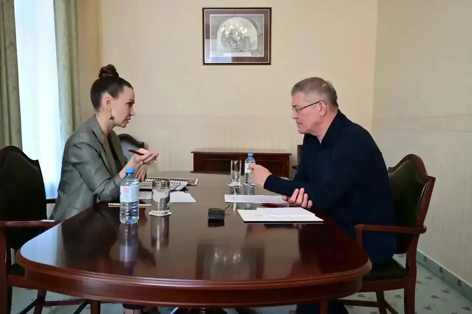Радий Хабиров встретился с президентом АНО "Креативная экономика"