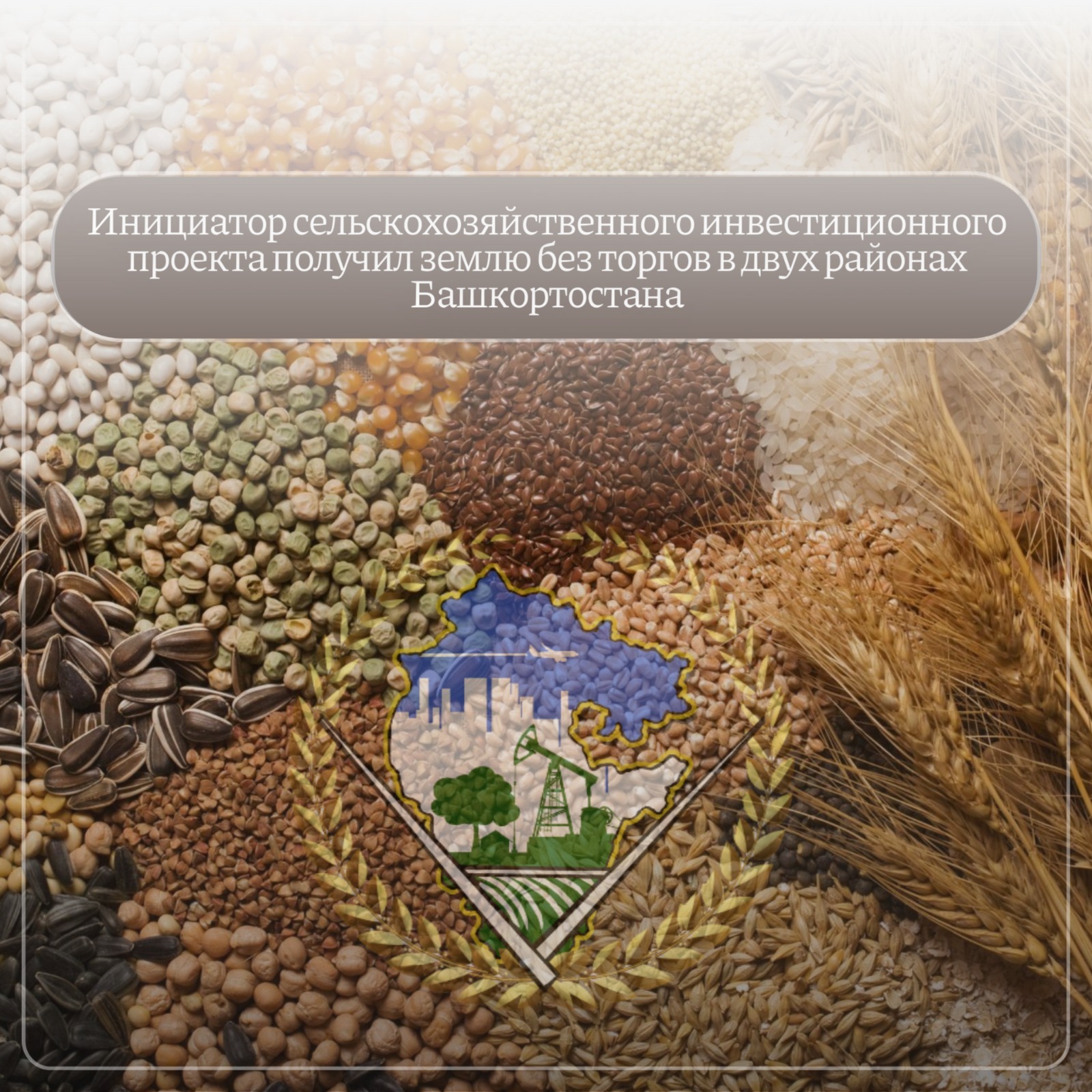 Инициатор сельскохозяйственного инвестиционного проекта получил землю без торгов в двух районах Башкортостана